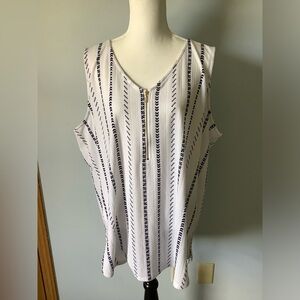 LulaRoe 2x sleeveless top